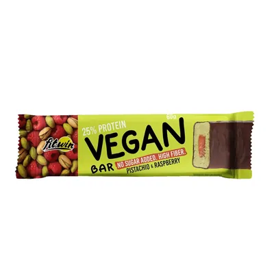 Батончик протеїновий FitWin Vegan Bar фісташка і малина, 12 штук по 60 г