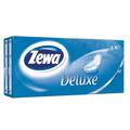 Платочки бумажные Zewa Deluxe Original белые 3 слоя, 10 шт х 10 уп