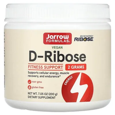 D-рибоза Jarrow Formulas D-Ribose, 200 г