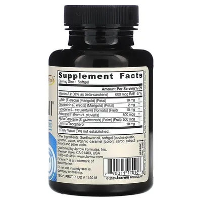 Каротиноїди Jarrow Formulas CarotenALL, 60 капсул