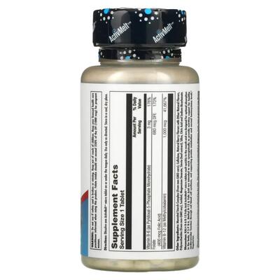 Вітамін B12 B6 фолієва кислота KAL Vitamin B6 B12 Folic Acid ягоди, 60 таблеток