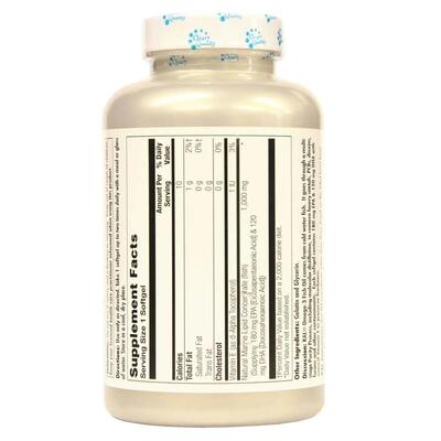 Омега-3 KAL Omega 3 1000 мг, 120 капсул